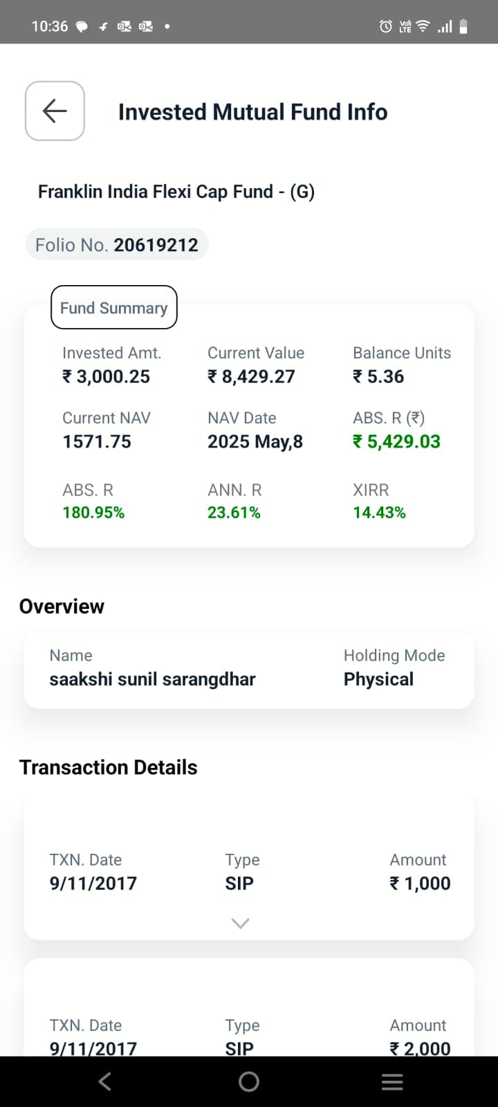 Portfolio Spotlight App Screenshot