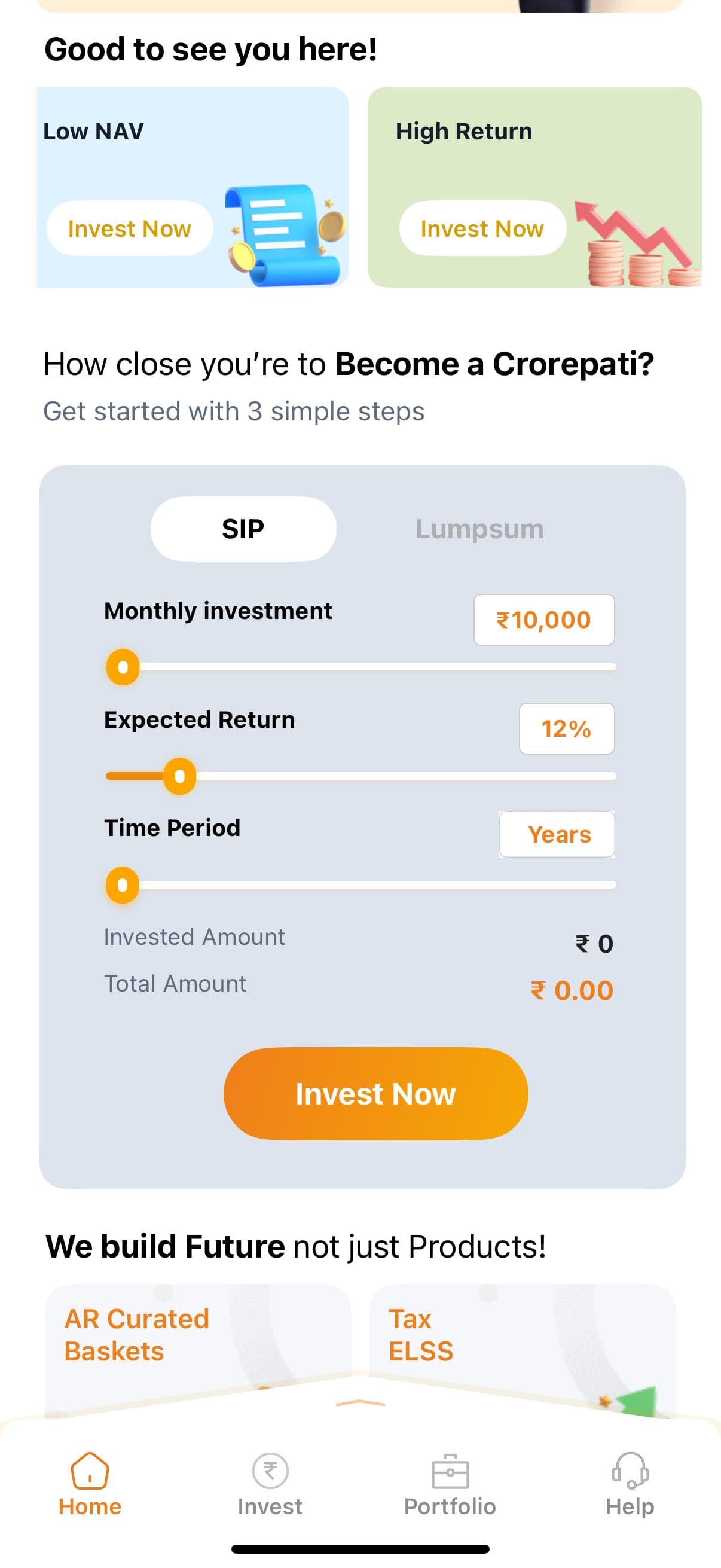 SIP CALCULATOR