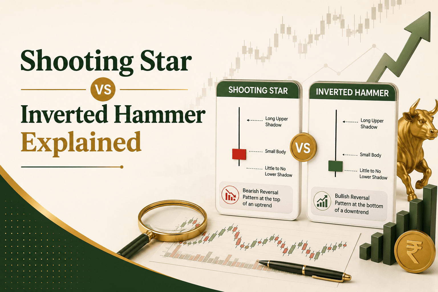 Shooting Star vs Inverted Hammer: Explained Clearly