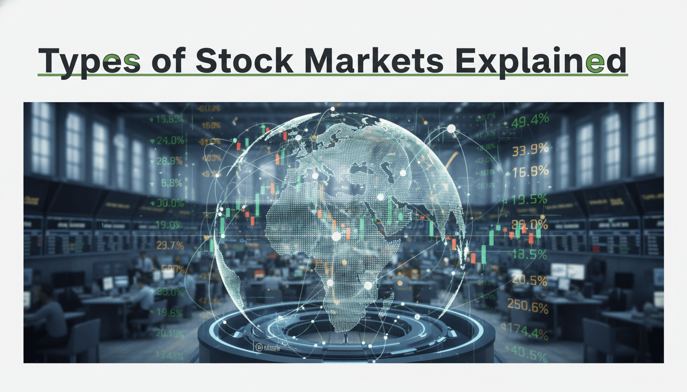 Types of Stock Markets Explained: A Complete Guide for Investors