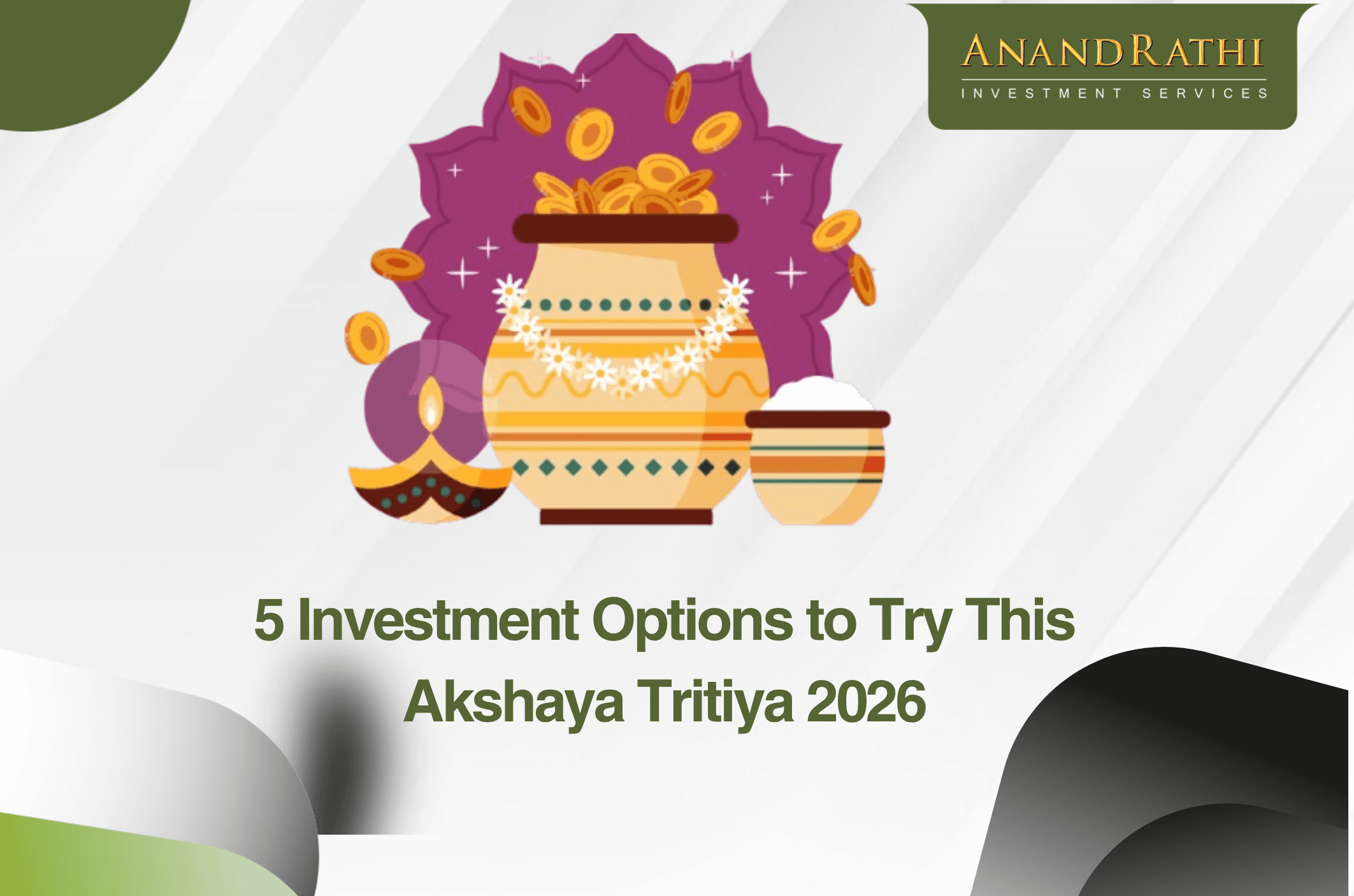 Not Just Gold: 5 Investment Options to Try This Akshaya Tritiya 2026