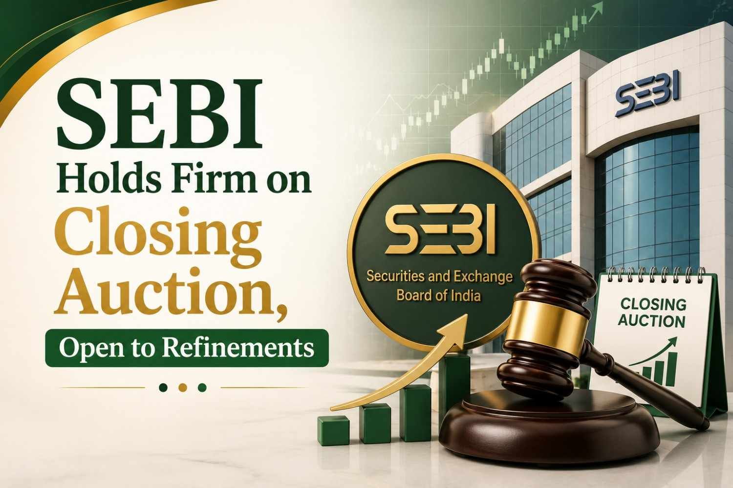 SEBI Stands Firm on Closing Auction Session, Signals Openness to Refinement