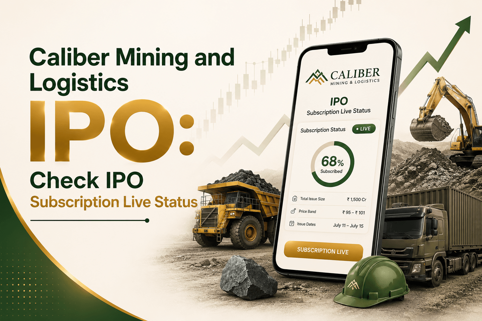 Caliber Mining and Logistics IPO: Check IPO Subscription Live Status