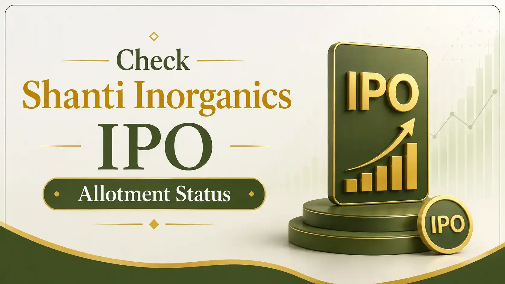 Shanti Inorganics IPO Allotment Status Online 
