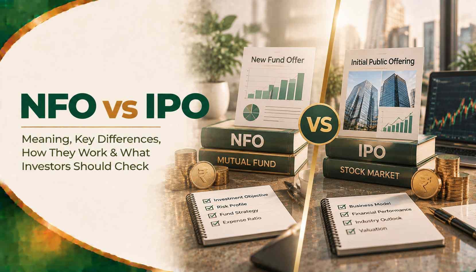 NFO vs IPO: Meaning, Key Differences, How They Work, and What Investors Should Check