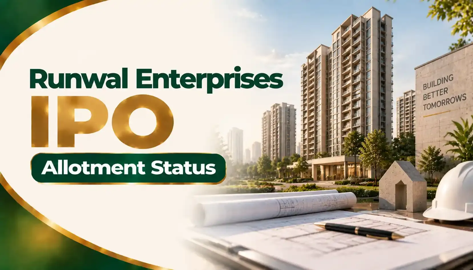 Runwal Enterprises IPO Allotment Status Online