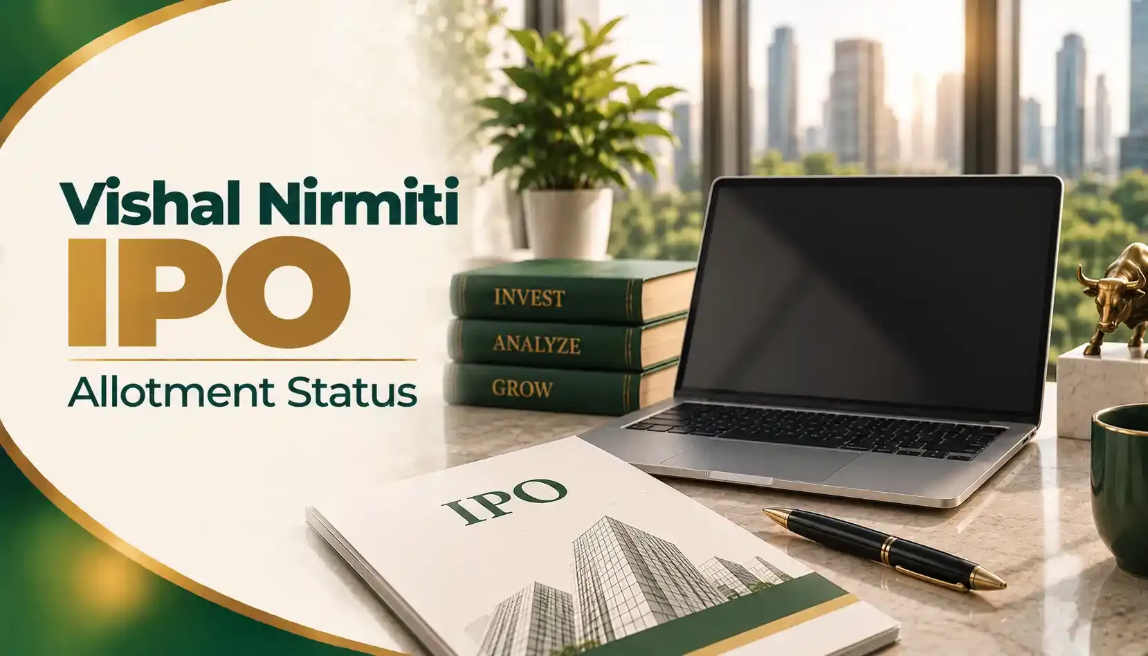 Vishal Nirmiti IPO Allotment Status Online