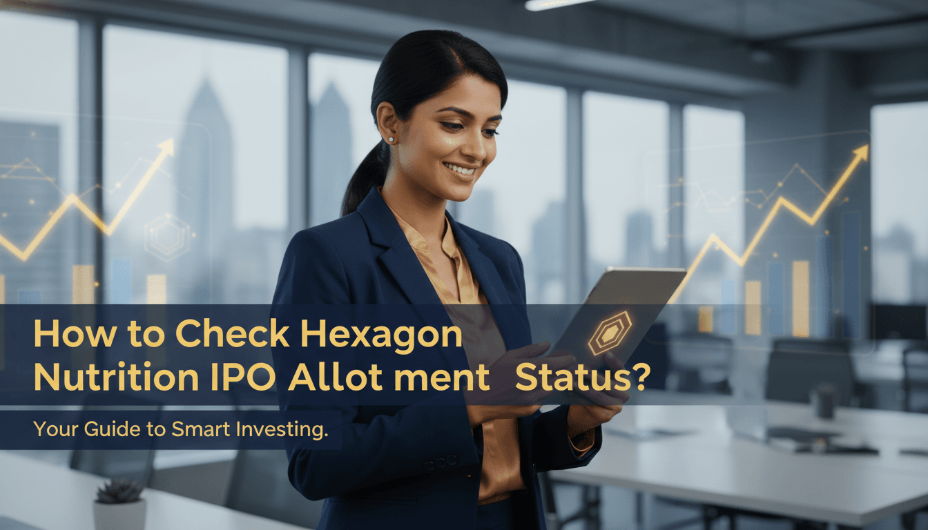 How to Check Hexagon Nutrition IPO Allotment Status