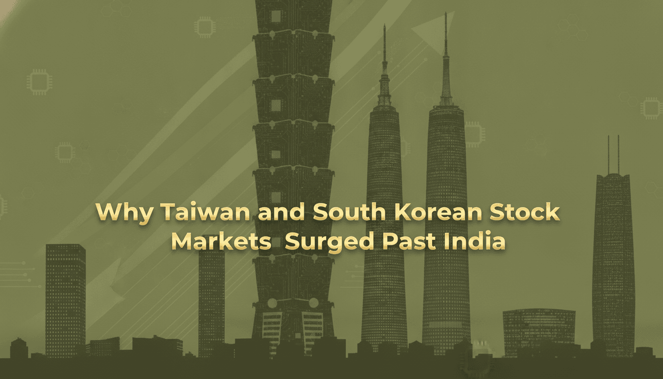 Why Taiwan and South Korea's Stock Markets Surged Past India in 2026: The AI Boom, Sell-Off, and Market Impact Explained