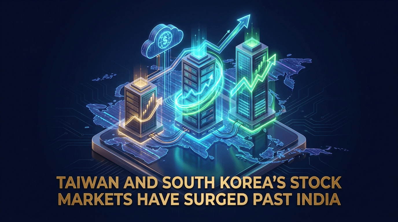 Why Taiwan and South Korea's Stock Markets Surged Past India in 2026: The AI Boom, Sell-Off, and Market Impact Explained
